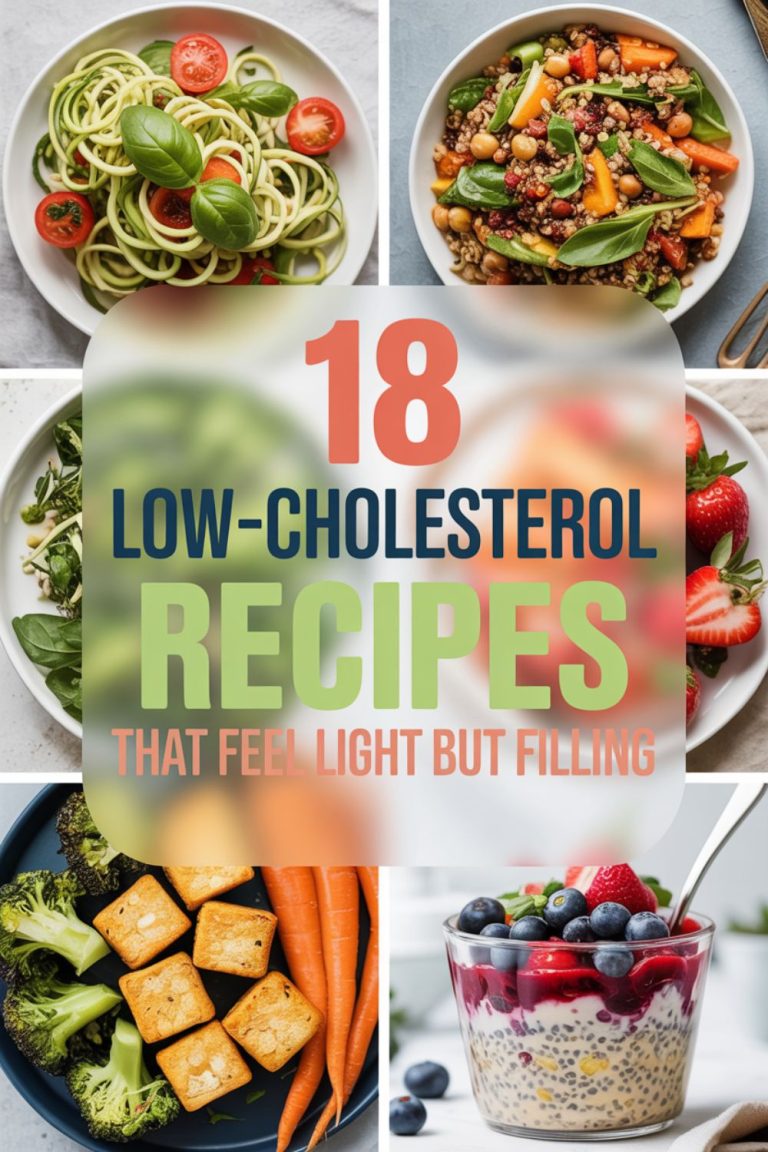 18 Low-Cholesterol Recipes That Feel Light but Filling
