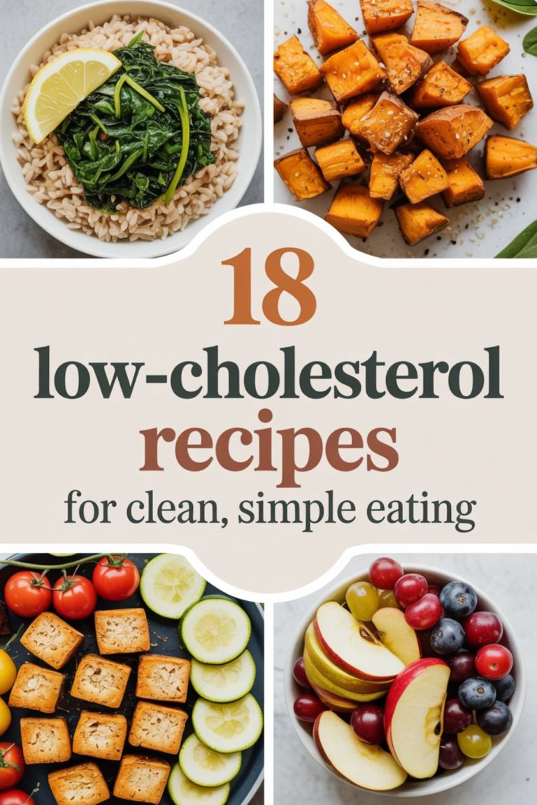 18 Low-Cholesterol Recipes for Clean, Simple Eating