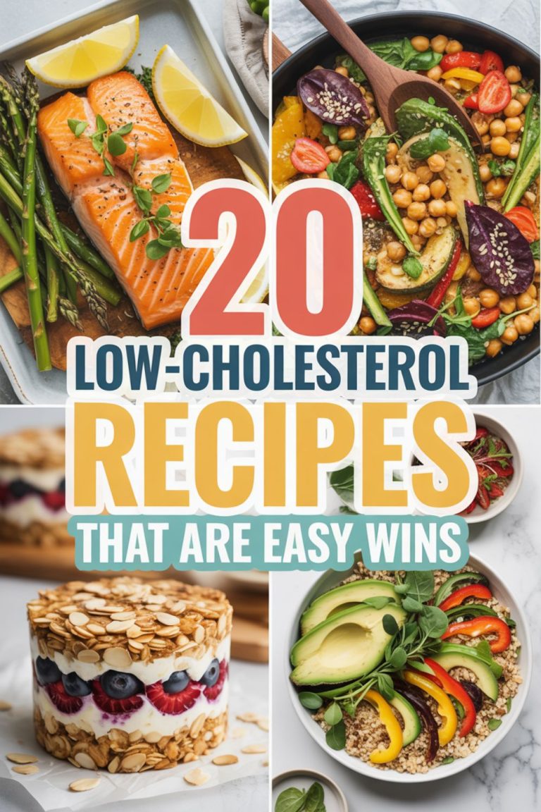 20 Low-Cholesterol Recipes That Are Easy Wins