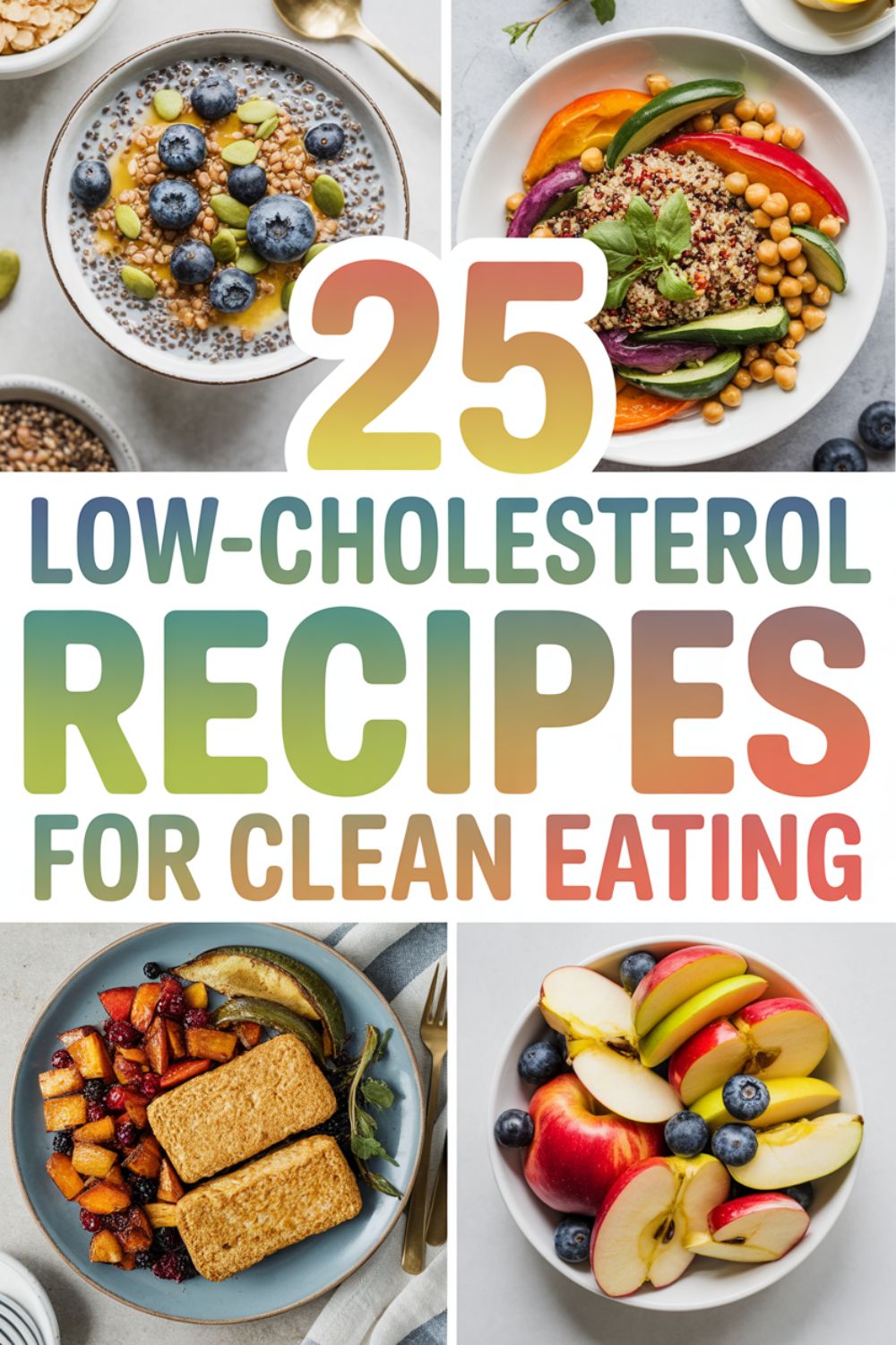 25 Low Cholesterol Recipes for Clean Eating
