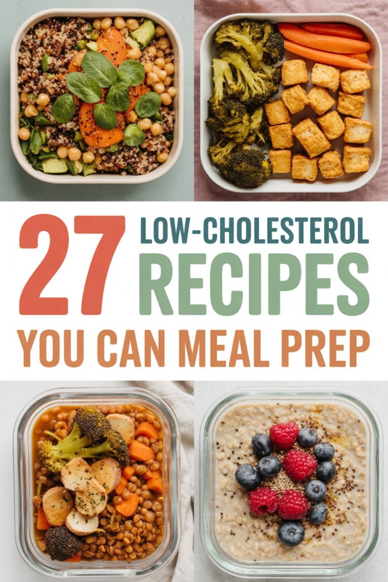 27 Low-Cholesterol Recipes You Can Meal Prep
