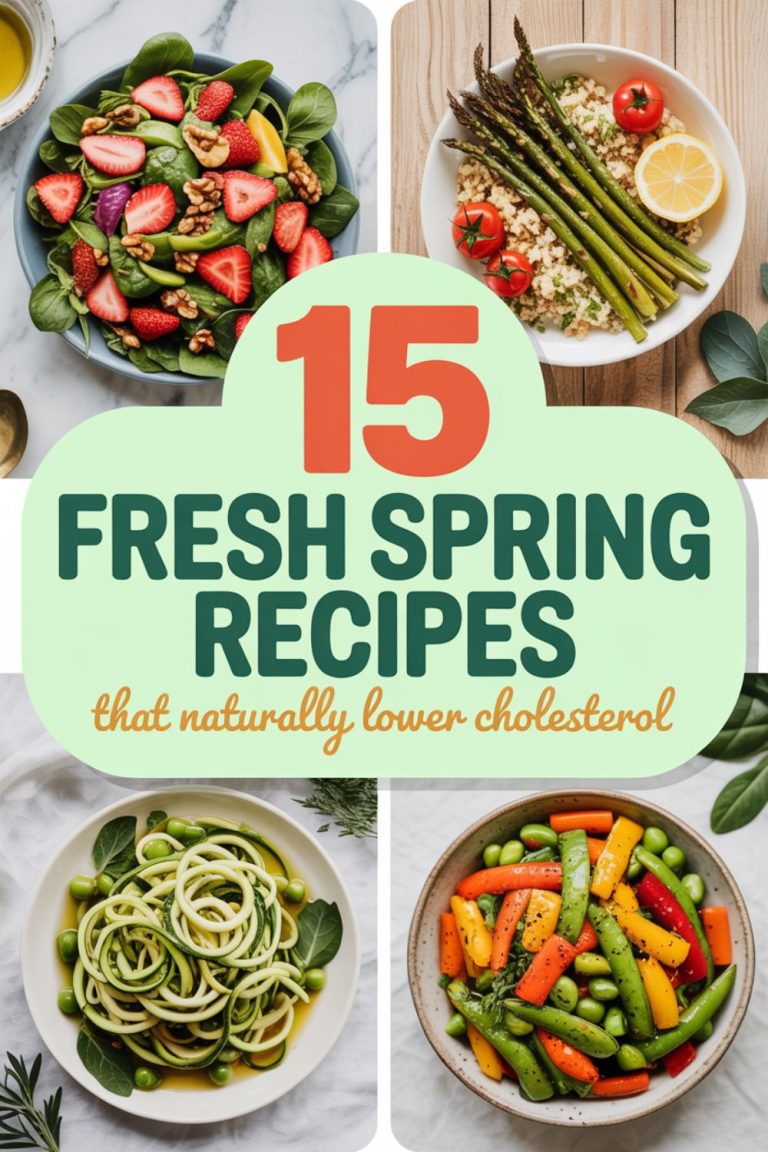 15 Fresh Spring Recipes That Naturally Lower Cholesterol