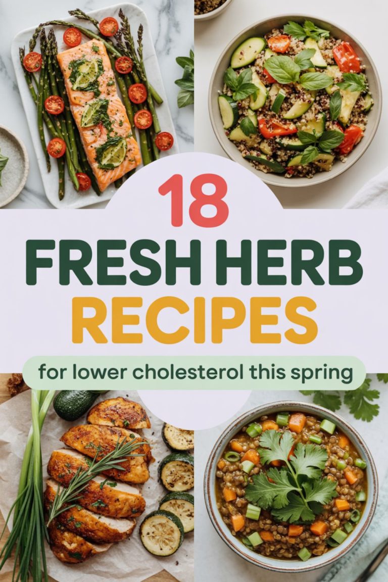 18 Fresh Herb Recipes for Lower Cholesterol This Spring