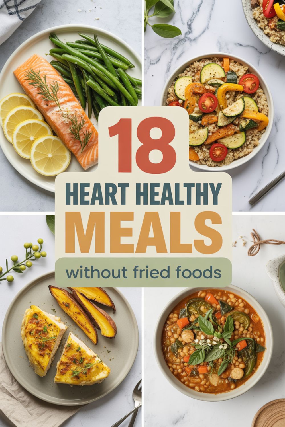 18 Heart Healthy Meals Without Fried Foods
