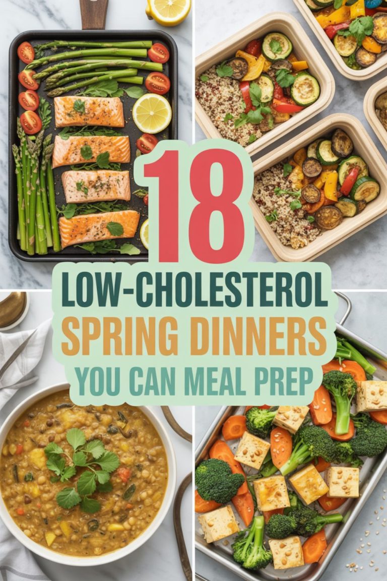 18 Low-Cholesterol Spring Dinners You Can Meal Prep