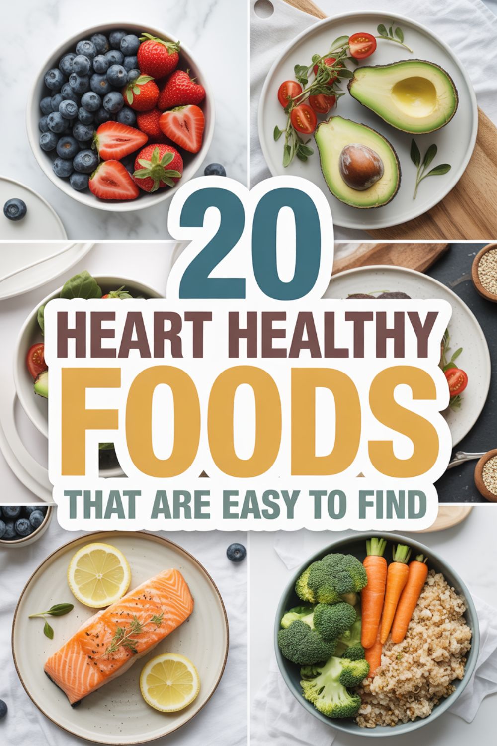 20 Heart Healthy Foods That Are Easy to Find