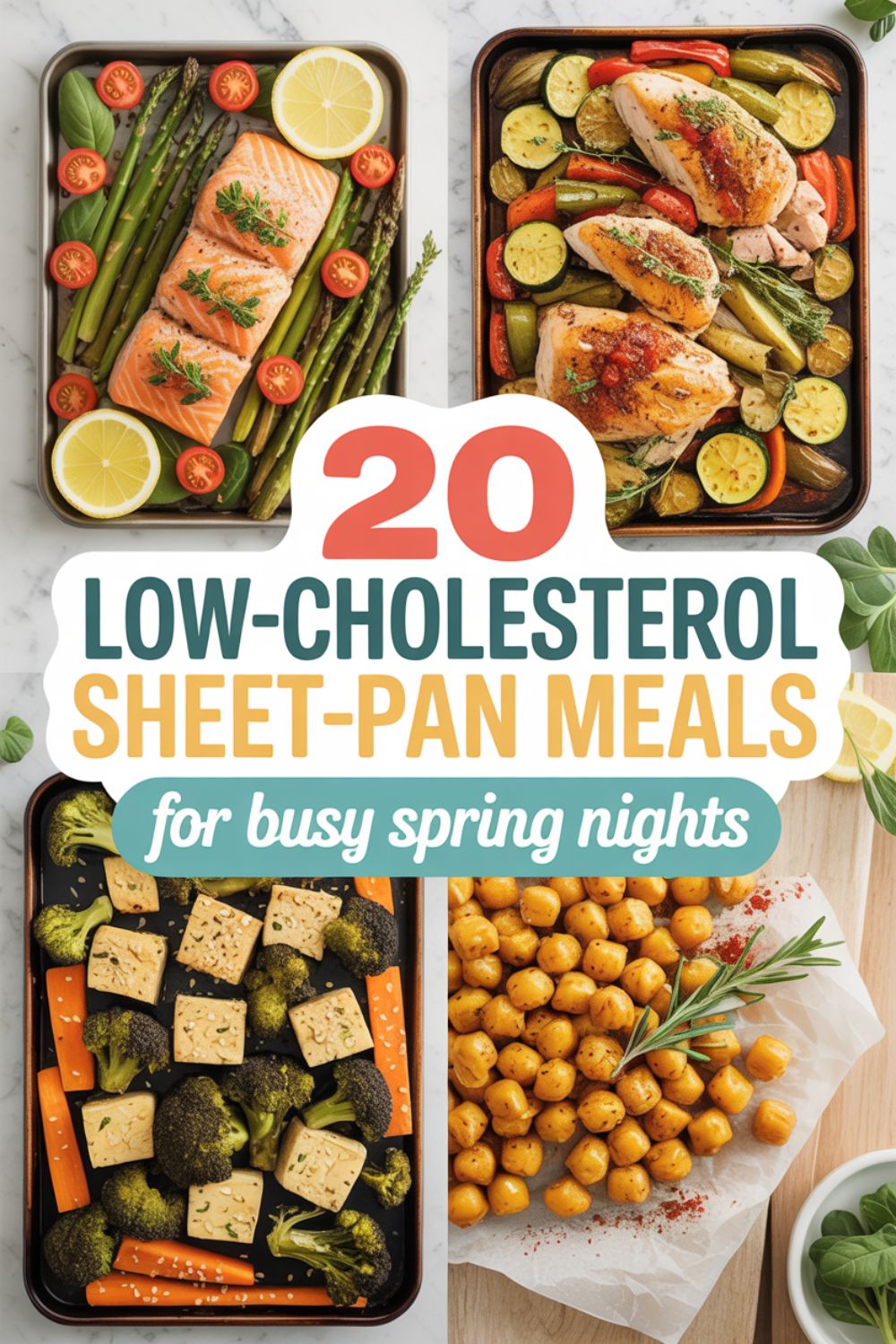 20 Low-Cholesterol Sheet-Pan Meals for Busy Spring Nights 2