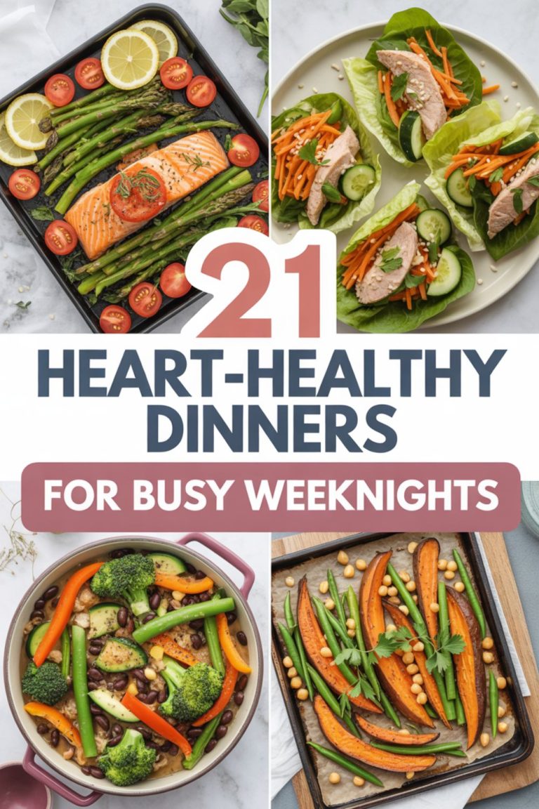 21 Heart Healthy Dinners for Busy Weeknights