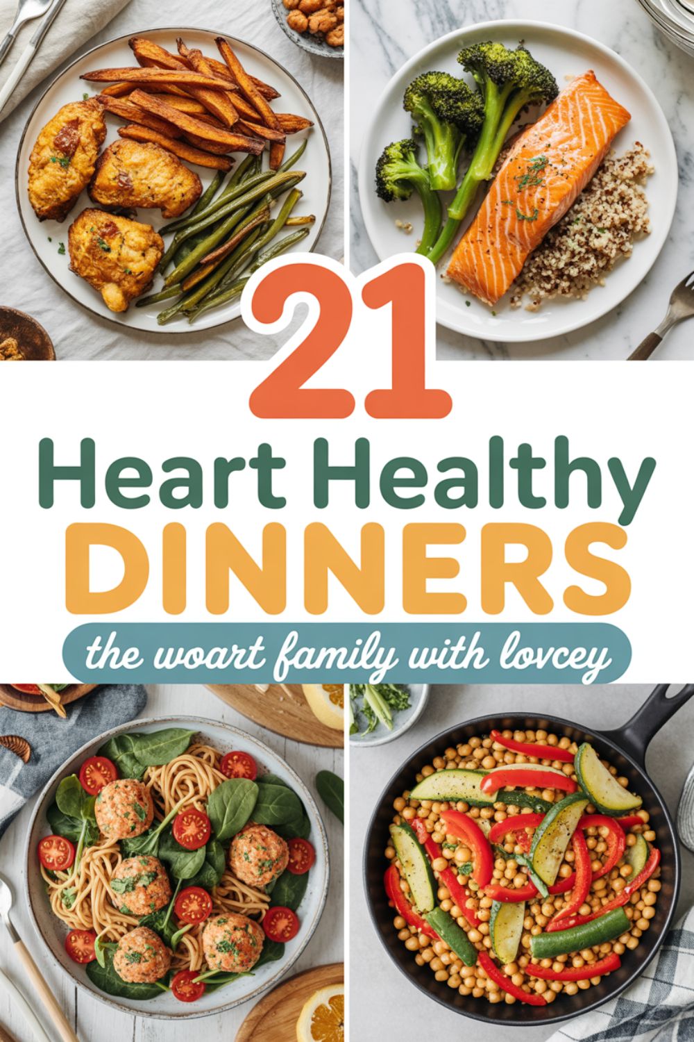 21 Heart Healthy Dinners the Whole Family Will Love