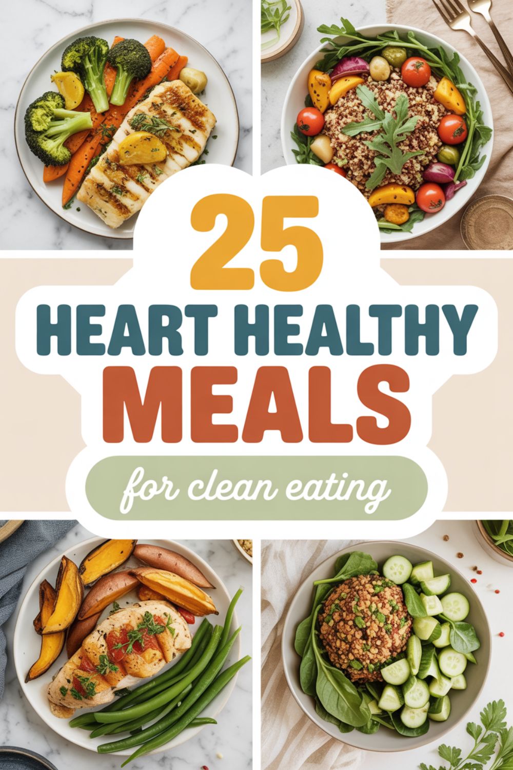 25 Heart Healthy Meals for Clean Eating