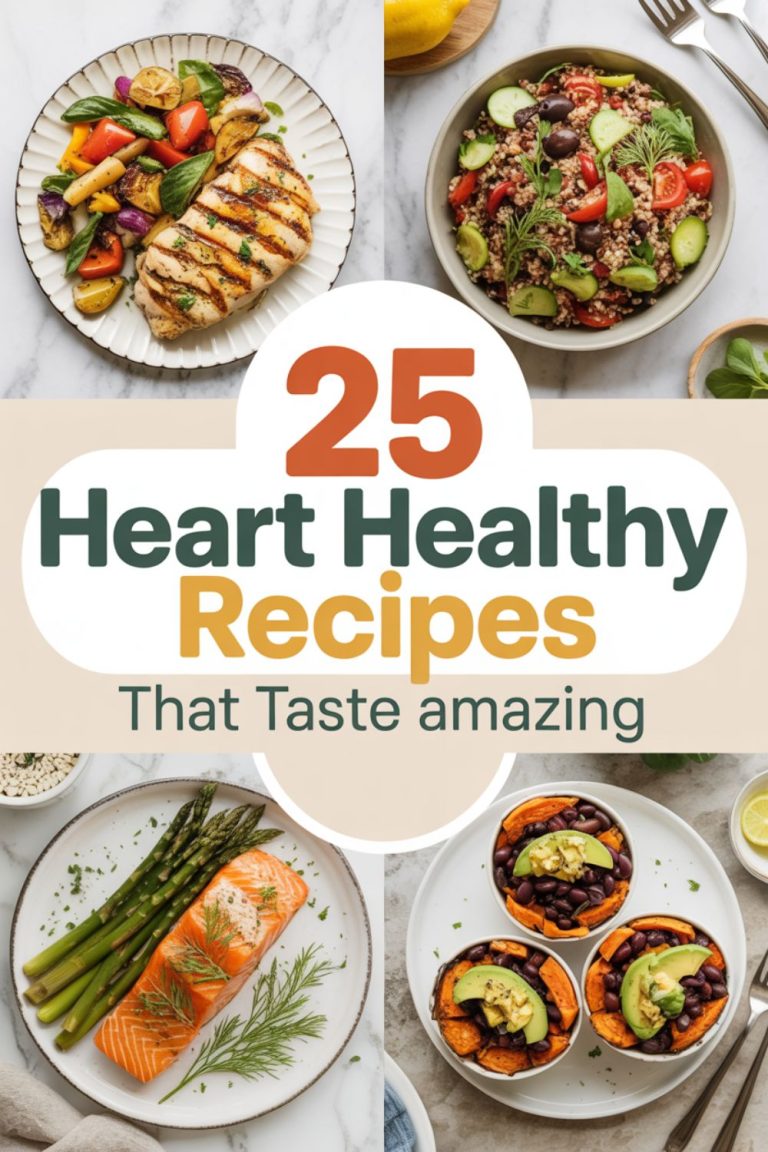 25 Heart Healthy Recipes That Taste Amazing