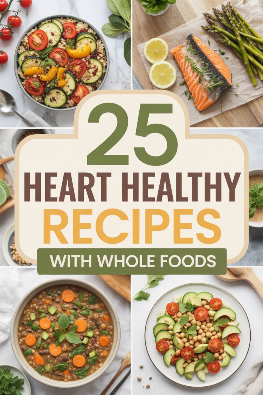 25 Heart Healthy Recipes with Whole Foods