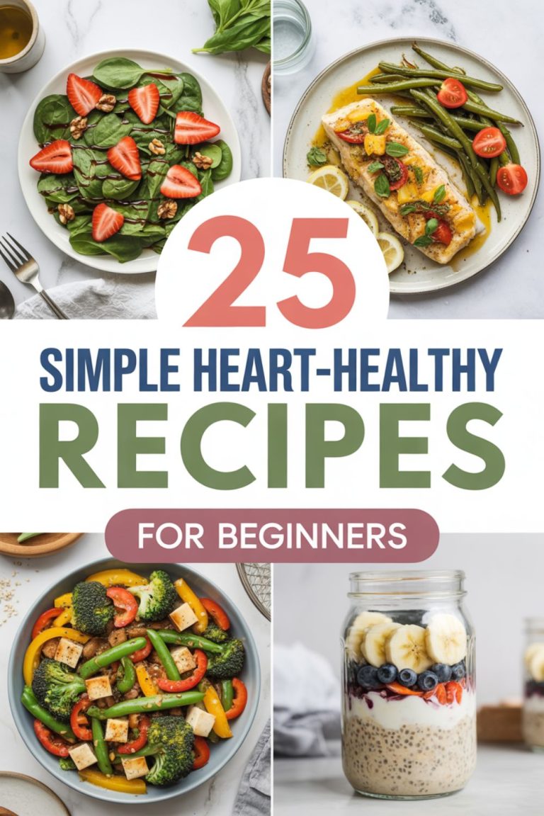 25 Simple Heart Healthy Recipes for Beginners