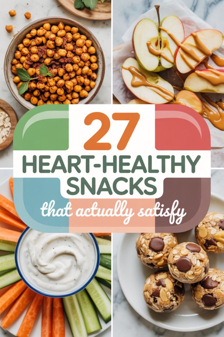 27 Heart Healthy Snacks That Actually Satisfy