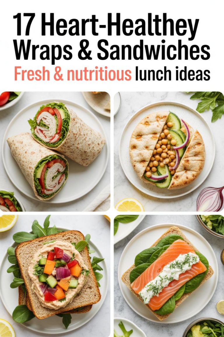 17 Heart-Healthy Wraps & Sandwiches