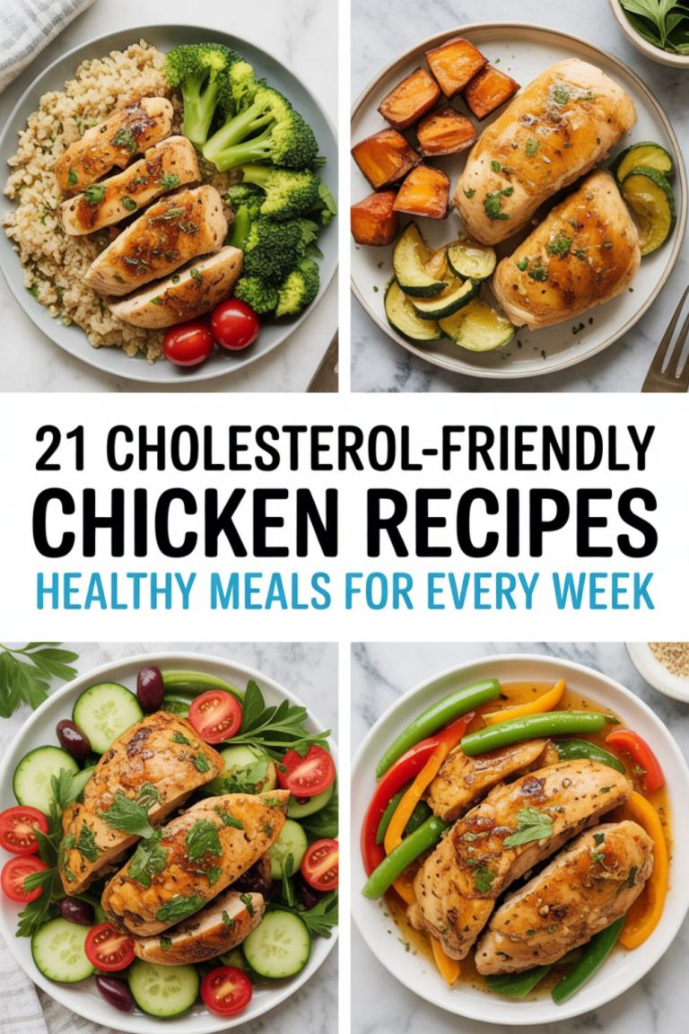 21 Cholesterol-Friendly Chicken Recipes That Actually Taste Good