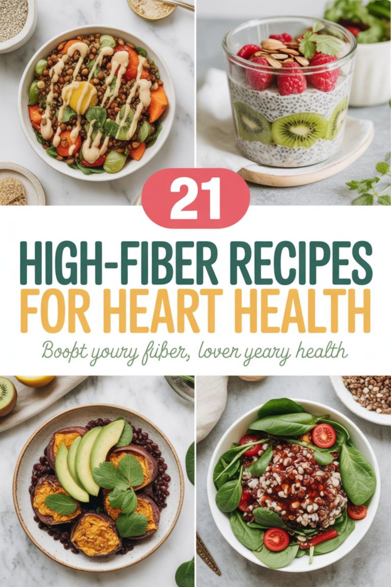 21 High-Fiber Recipes for Heart Health