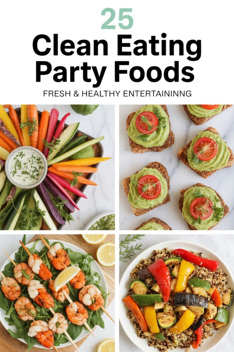25 Clean Eating Party Foods Everyone Will Actually Love