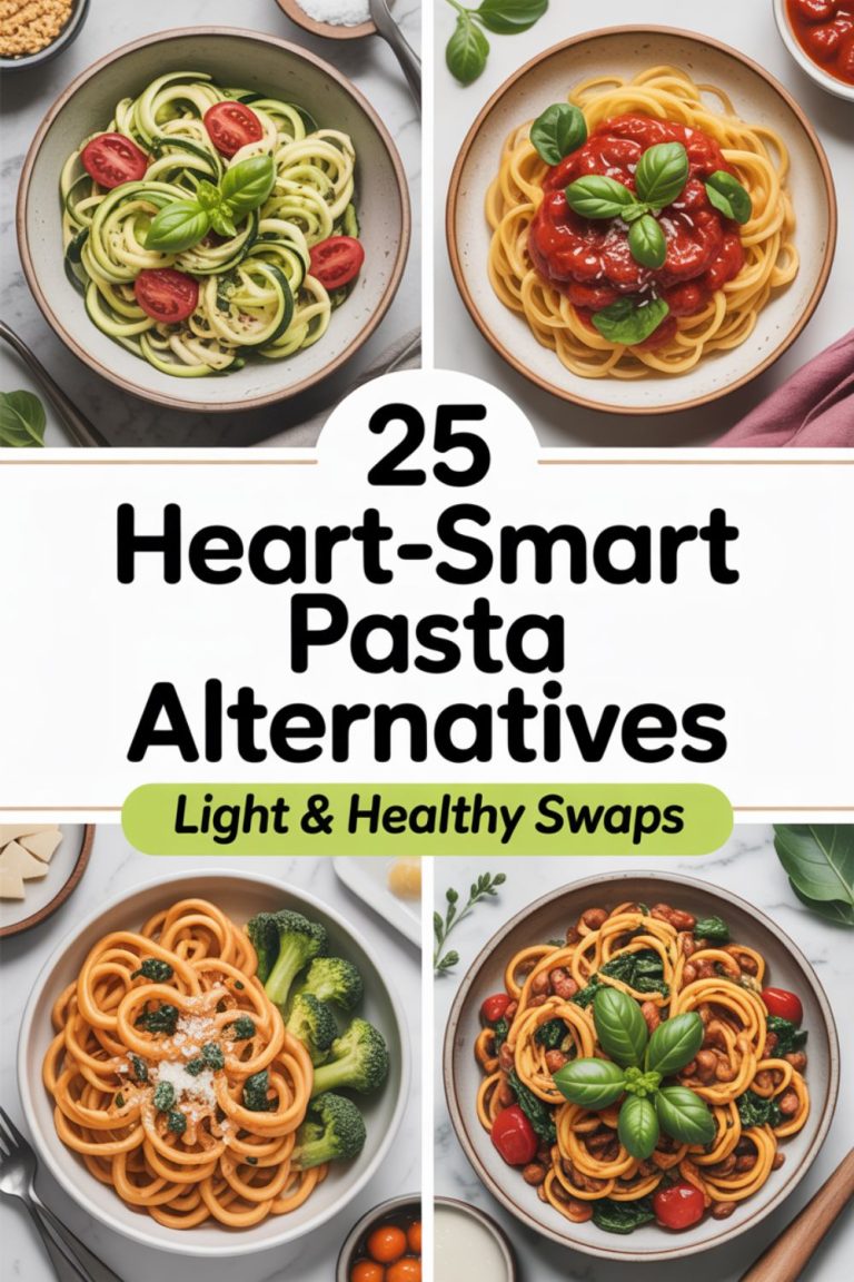 25 Heart-Smart Pasta Alternatives Your Cardiologist Will Actually Approve Of