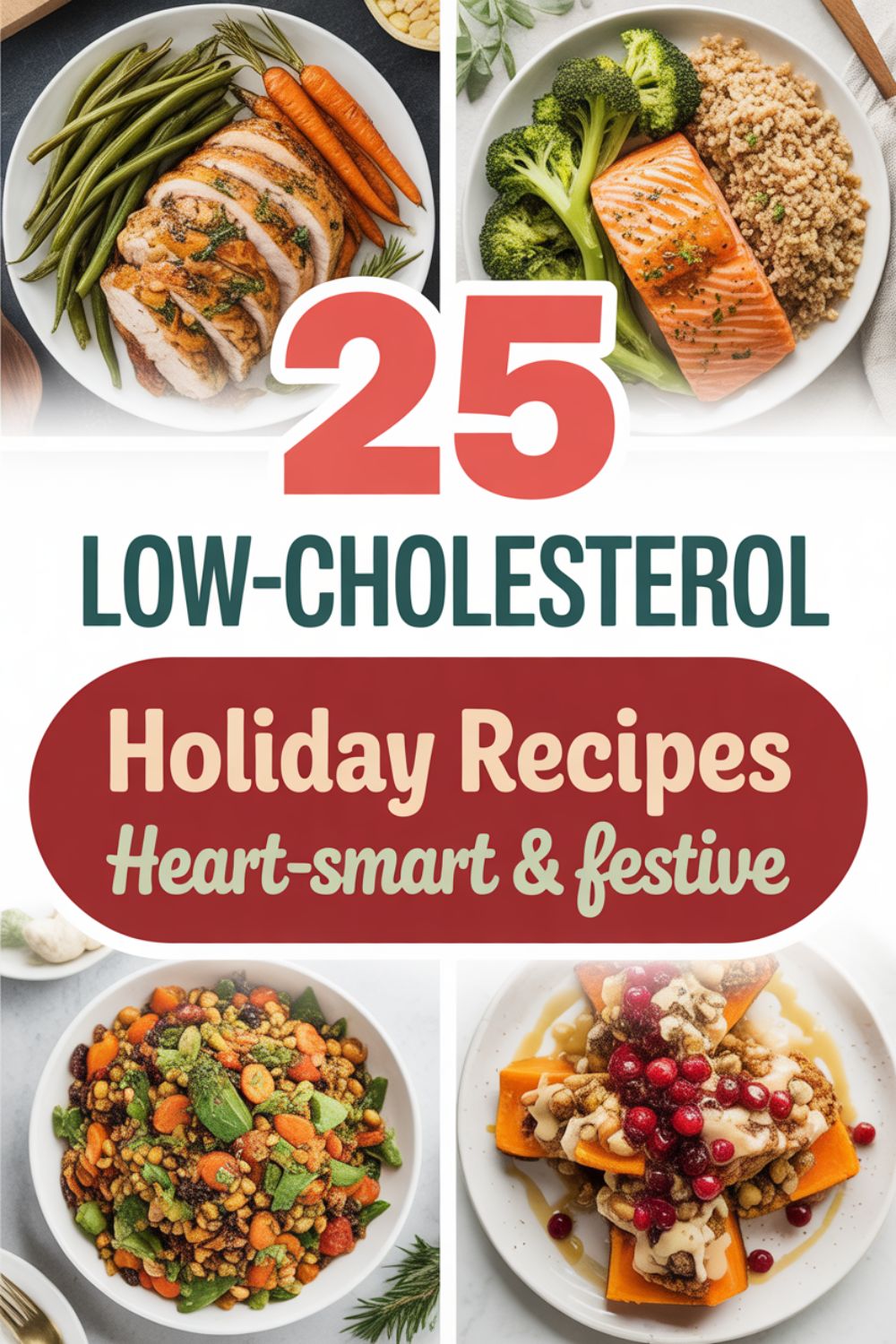 25 Low Cholesterol Holiday Recipes