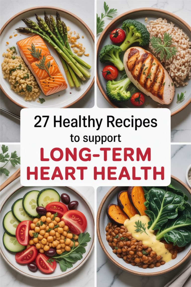 27 Healthy Recipes to Support Long-Term Heart Health