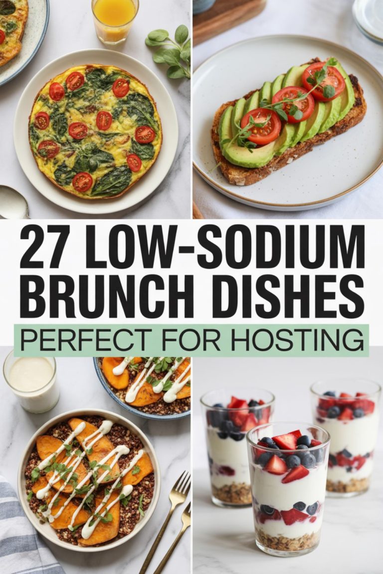 27 Low-Sodium Brunch Dishes for Hosting