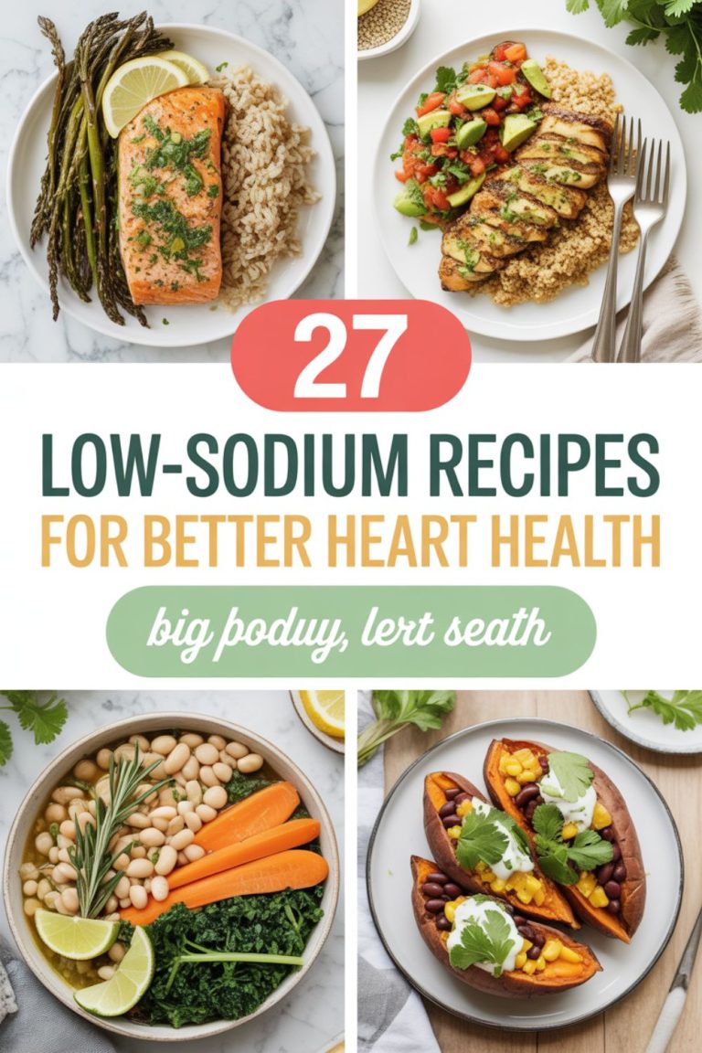 27 Low-Sodium Recipes for Better Heart Health