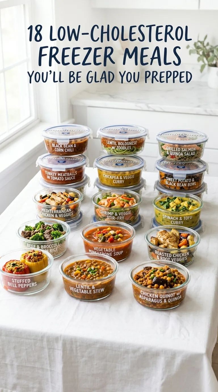 18 Low-Cholesterol Freezer Meals You’ll Be Glad You Prepped